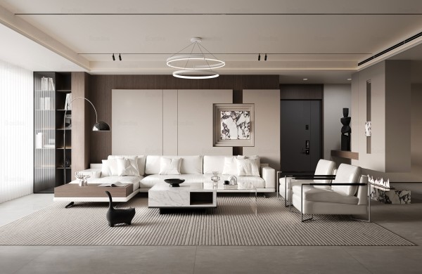 现代简约风客厅030