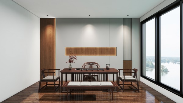 新中式风茶室003