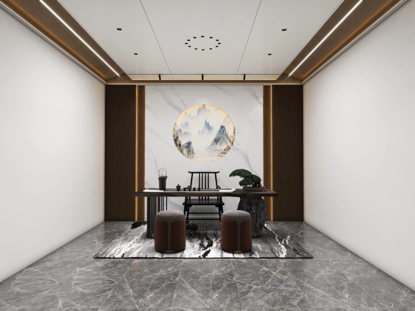 新中式风茶室002