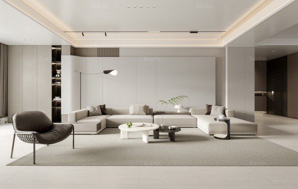 现代简约风客厅017