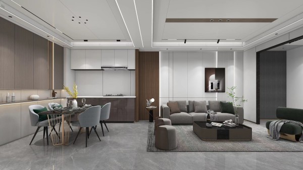 现代简约风客餐厅002