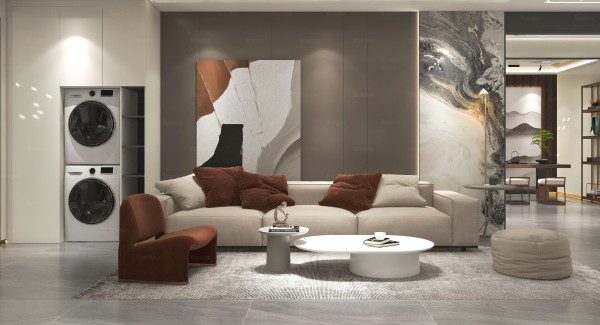 现代轻奢风客厅002