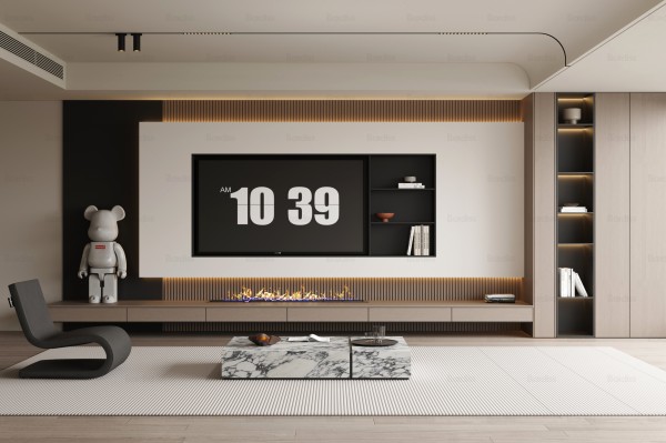 现代简约风客厅020