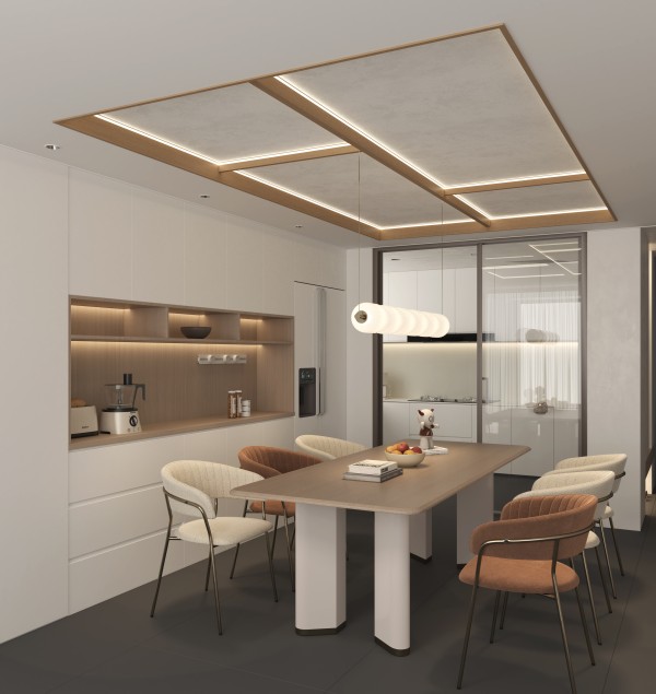 现代简约风餐厅003