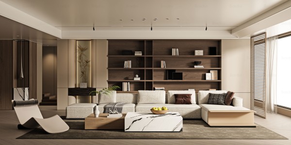 现代简约风客厅031