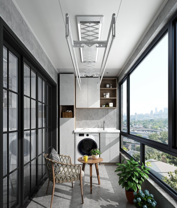 现代简约风阳台009