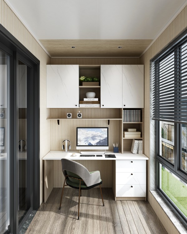 现代简约风阳台013