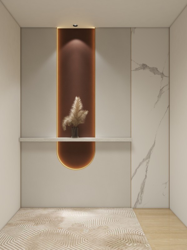 现代简约风玄关009