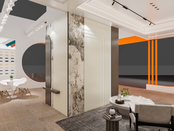 现代轻奢风玄关008