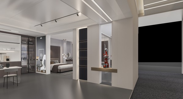 现代简约风玄关007