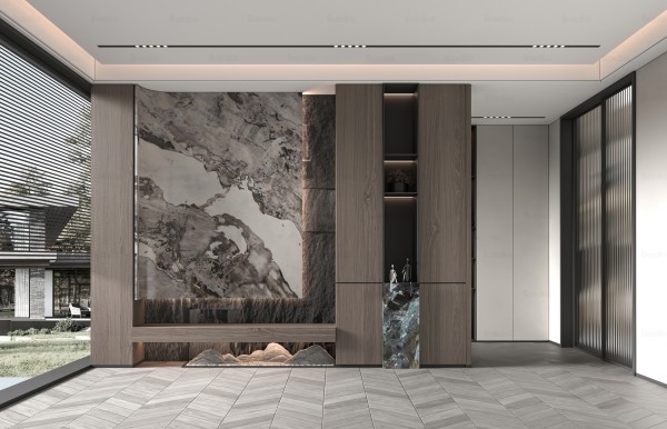 现代简约风玄关004