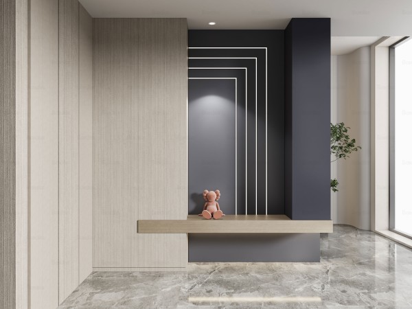 现代简约风玄关005