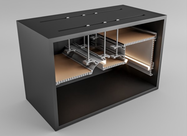造型吊顶系统001
