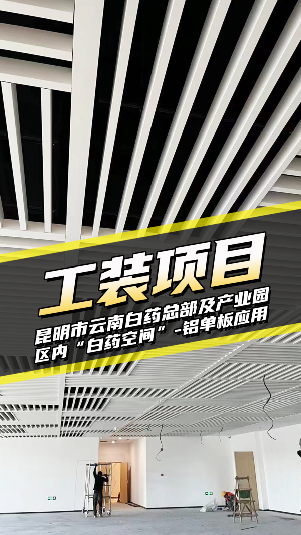 工装案例-云南省昆明市云南白药总部及产业园区内“白药空间”项目