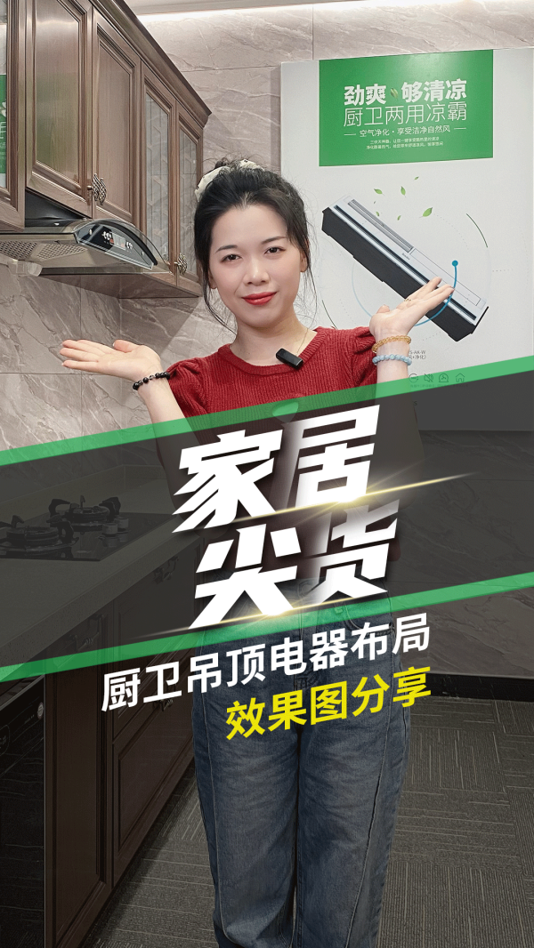 家居尖货-厨卫电器展示效果