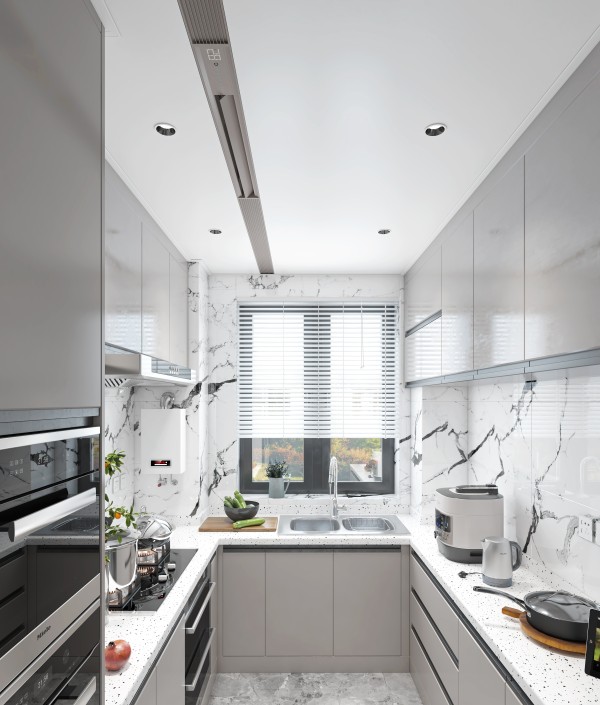 极简风厨房001