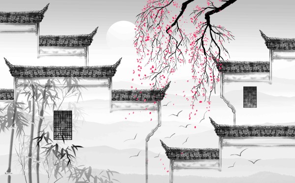 DZS-0453-江南建筑