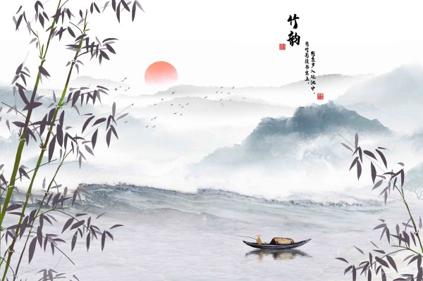 DZS-0455-宁静竹韵