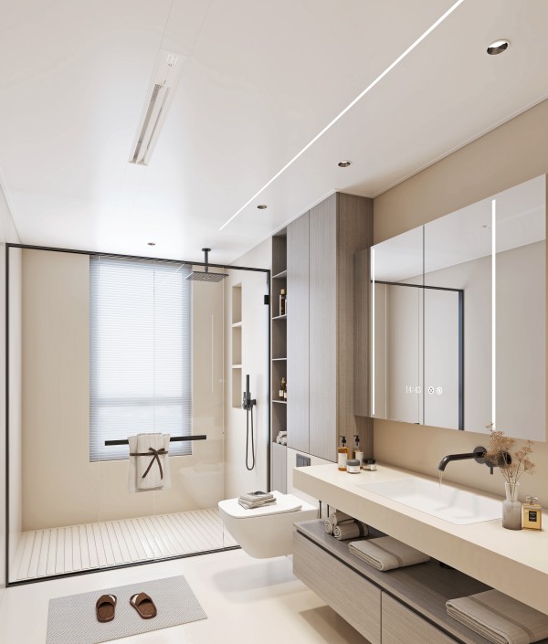 原木风浴室-1090风暖浴霸