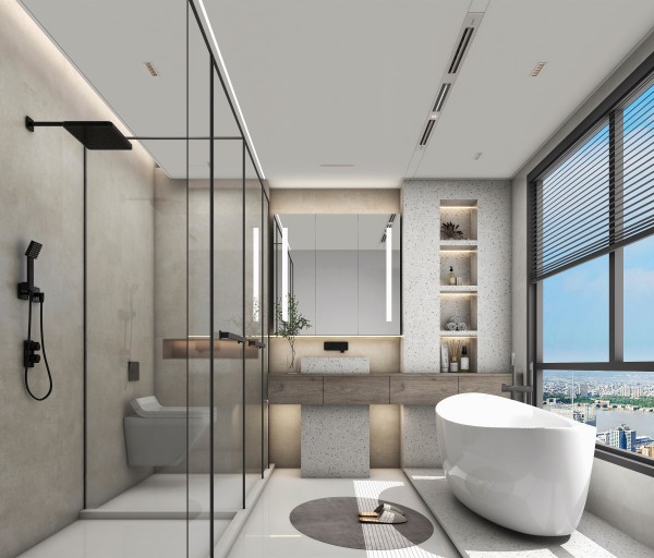 极简风浴室-8140风暖浴霸