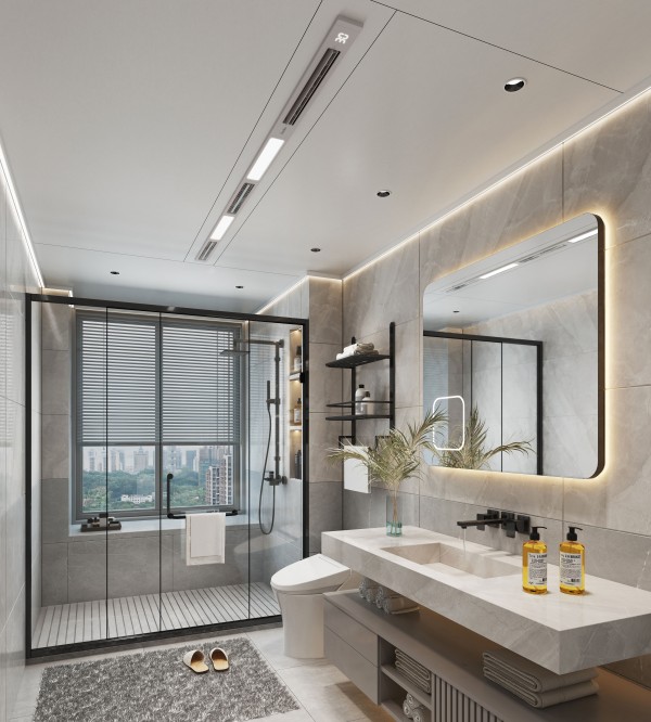 极简风浴室-8140风暖浴霸