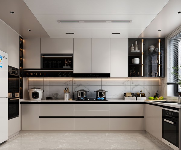 极简风厨房-8140厨房空调