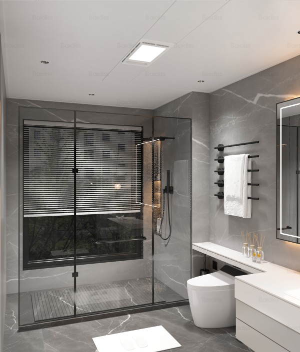 轻奢风浴室-QQD·3060-FHAZ-SB-D风暖浴霸