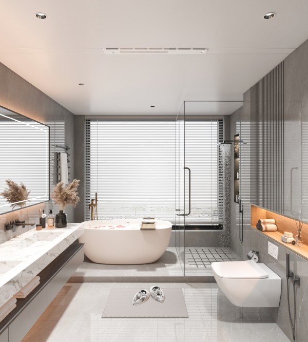 极简风浴室-洁暖（Ⅱ）风暖浴霸