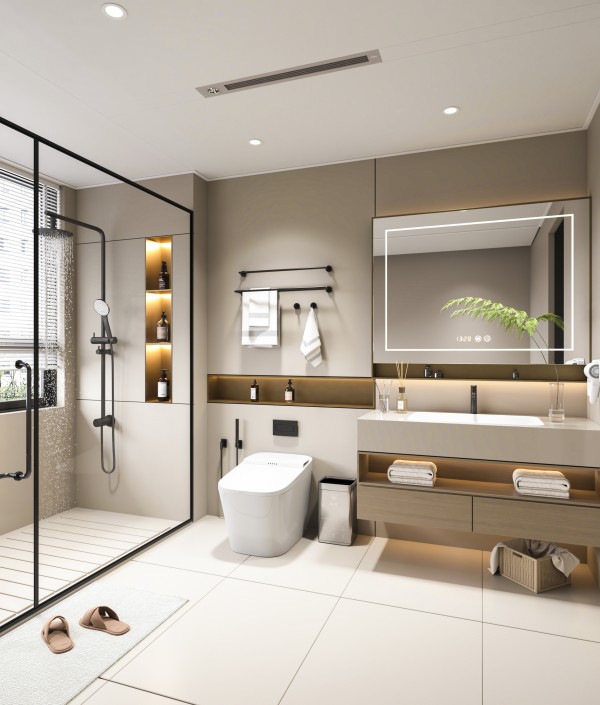 原木风浴室-怡暖Z风暖浴霸