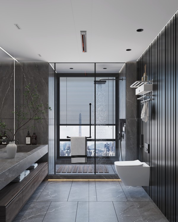 意式风浴室-JK8100XC-FHA-DP（II）风暖浴霸