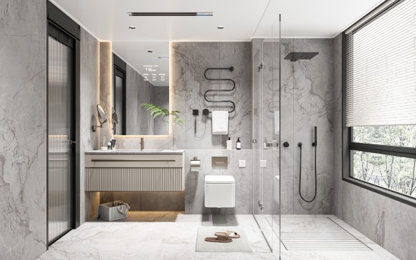 轻奢风浴室-怡暖K风暖浴霸