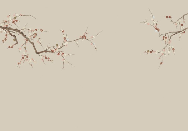 花鸟鱼虫-腊梅图-002