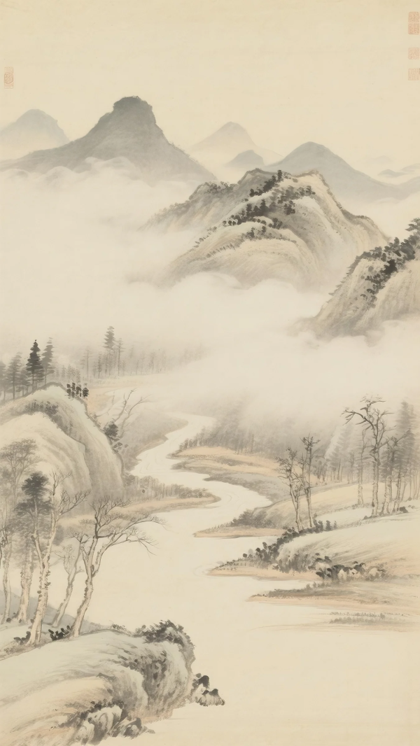 山水自然-山水图-007