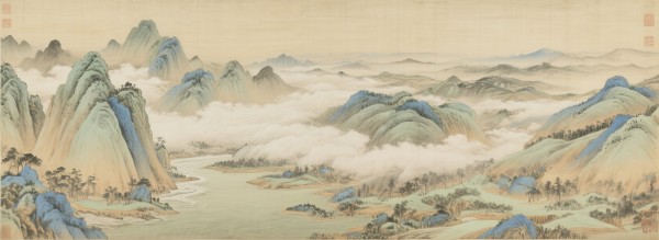山水自然-山水图-009