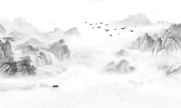 山水自然_观瀑图-004