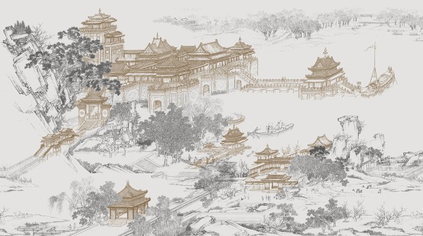 山水建筑-楼阁图-004