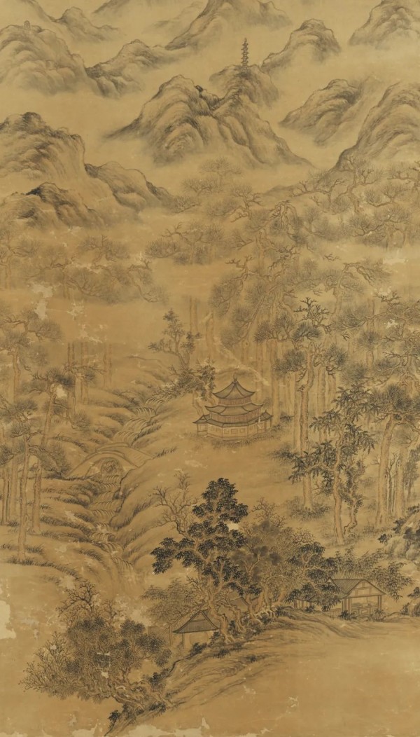 山水建筑_山居图-004