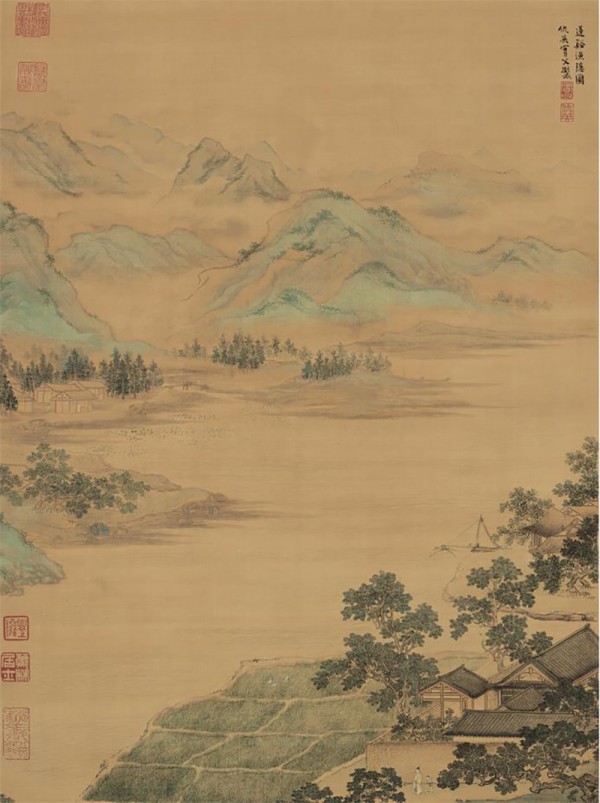 山水建筑_山居图-005