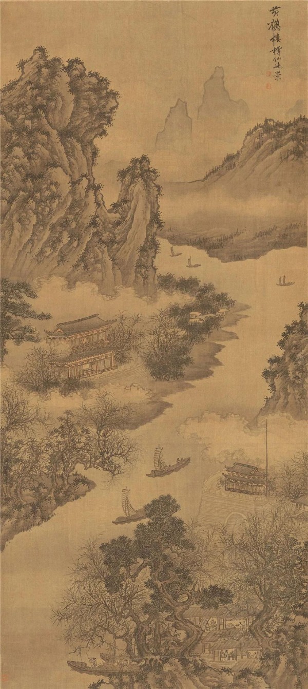 山水建筑_山居图-009