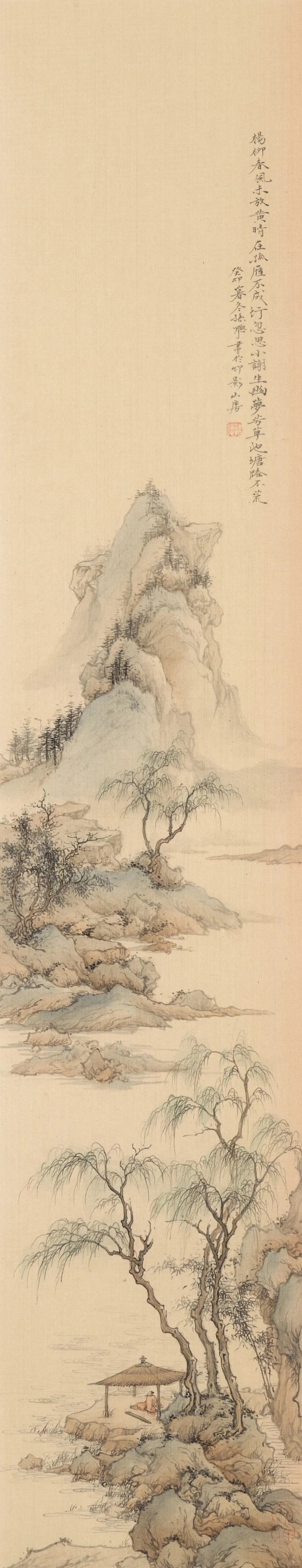 山水建筑_山居图-016