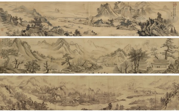 山水建筑_山居图-017