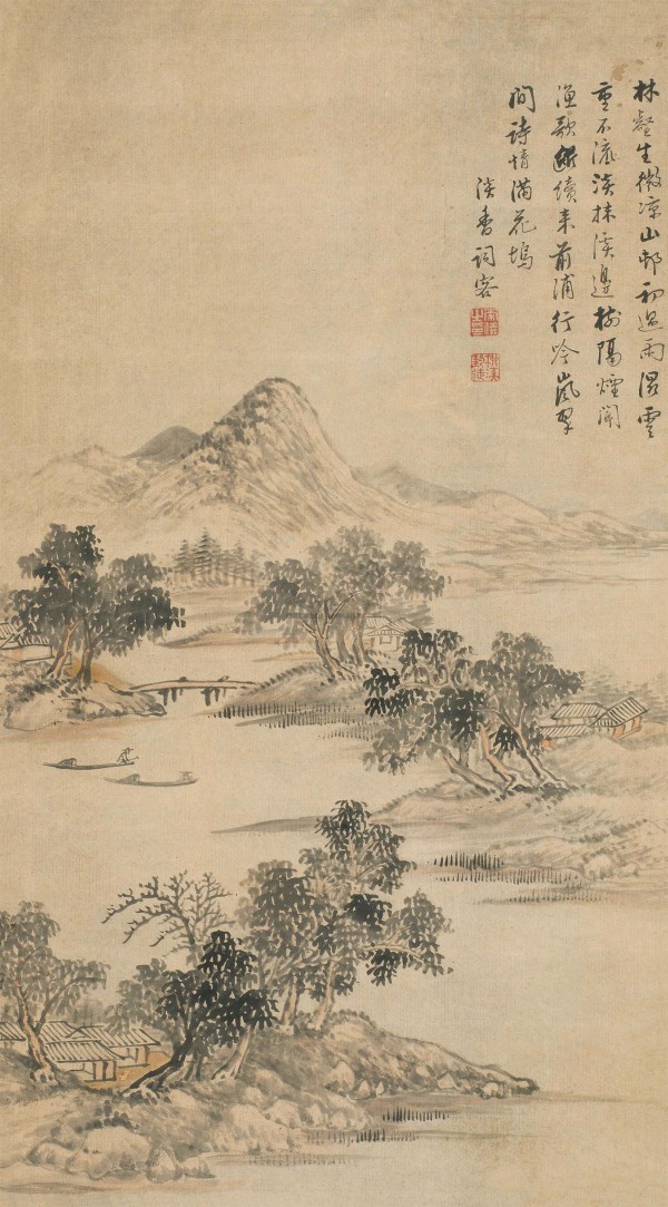 山水建筑_山居图-019